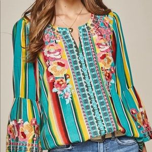 Savanna Jane Embroidery Top